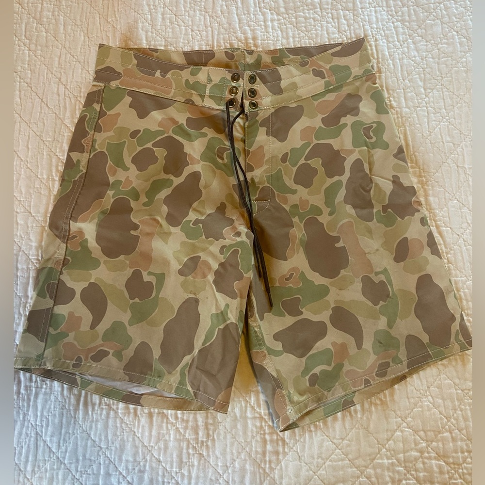 Birdwell Beach Britches men’s camo print boardshorts
